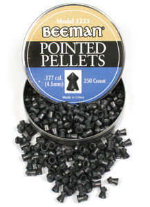 Beeman .177 Cal, 8.53 Grains, Pointed, 250ct