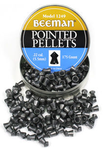 Beeman .22 Cal, 15.1 Grains, Pointed, 175ctbeeman 