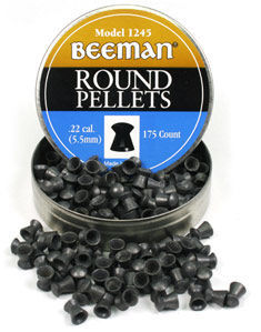 Beeman .22 Cal, 15.2 Grains, Round Nose, 175ctbeeman 
