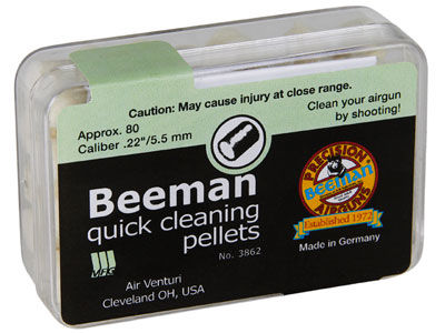 Beeman Quick Cleaning Pellets .22 Cal, 80ct