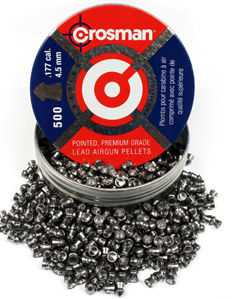 Crosman Field Hunting .177 Cal, 7.4 Grains, Pointed, 500ct