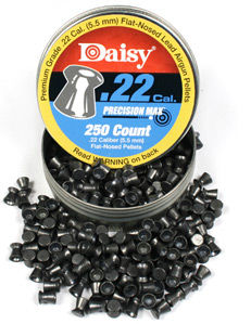 Daisy Precision Max  .22 Cal, 14.3 Grains, Flat-Nosed, 250ct