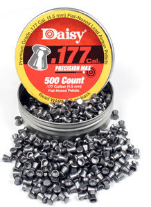 Daisy Precision Max .177 Cal, 7.8 Grains, Wadcutter, 500ct