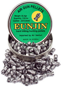 Eun Jin .22 Cal, 32.4 Grains, Pointed, 110cteun 