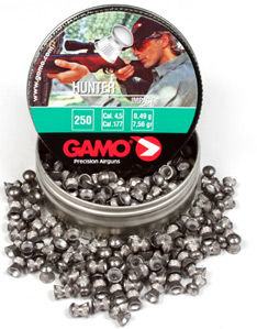 Gamo Hunter .177 Cal, 7.56 Grains, Domed, 250ctgamo 
