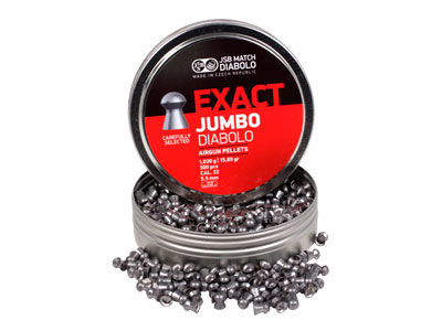 JSB Diabolo Exact Jumbo .22 Cal, 15.89 Grains, Domed, 500ctjsb 