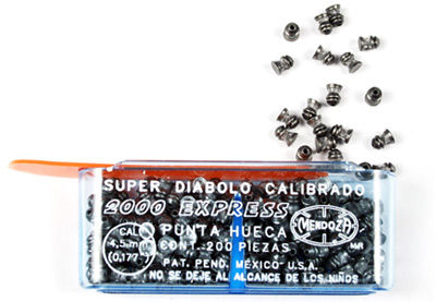 Mendoza Solid Skirt .177 Cal, 8.4 Grains, Hollowpoint, 200ctmendoza 