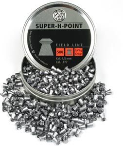 RWS Super-H-Point .177 Cal, 6.9 Grains, Hollowpoint, 500ct