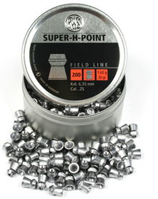 RWS Super-H-Point .25 Cal, 25.0 Grains, Hollowpoint, 200ctrws 