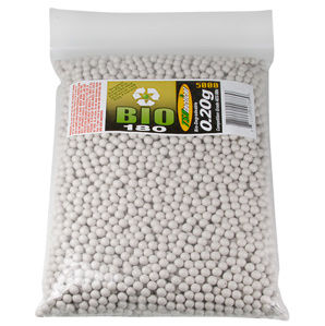TSD Competition Grade 6mm biodegradable airsoft BBs, 0.20g, 5000 rds, white