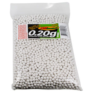 TSD Competition Grade 6mm plastic airsoft BBs, 0.20g, 5,000 rds, white