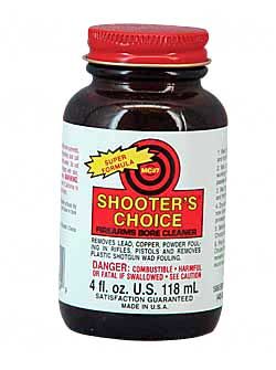 SHOOTERS CHOICE BORE CLNR 4OZ 12PKshooters 