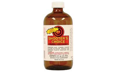 SHOOTERS CHOICE BORE CLNR 16OZ 4PKshooters 