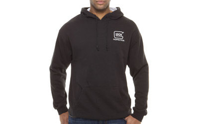 GLOCK SWEATSHIRT HOODED BLK LGglock 