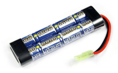 Intellect 9.6V 1600mAh Intellect Battery with with mini Tamiya connectorintellect 