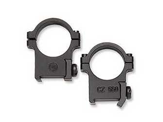 CZ 30MM RINGS ZKK 602/550 19MM DTrings 