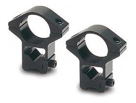 Gamo 1 Rings, High, 3/8 & 11mm Dovetail, See-Thru