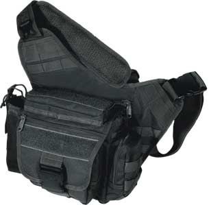 UTG Multi-Functional Tactical Messenger Bag, Black