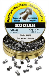 Beeman Kodiak Extra Heavy .20 Cal, 13.27 Grains, Domed, 200ct