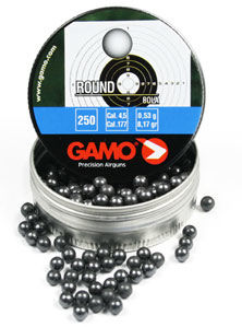 Gamo .177 Cal, 8.2 Grains, Round Lead Balls, 250ctgamo 