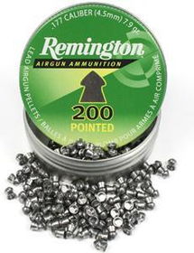 Remington .177 Cal, 7.9 Grains, Pointed, 200ctremington 