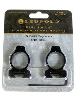 LEUP RFLMN .22 RF 3/8"" RNGS GLOSSleup 