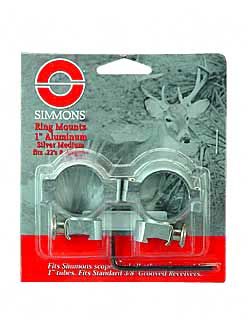 SIMMONS RINGS .22 MED SILVERsimmons 