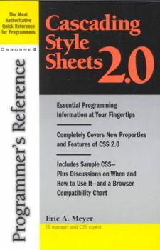 Cascading Style Sheets 2.0 Programmer's Referencecascading 