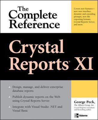 Crystal Reports XIcrystal 
