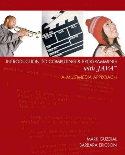 Introduction to Computing & Programming in Javaintroduction 