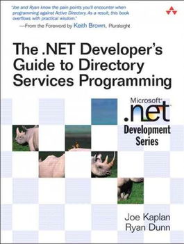 The .Net Developer's Guide to Directory Services Programmingdeveloper 