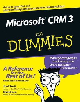 Microsoft Crm 3 for Dummiesmicrosoft 