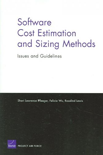 Software Cost Estimation And Sizing Methodssoftware 