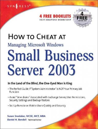 How To Cheat At Managing Windows Small Business Server 2003cheat 