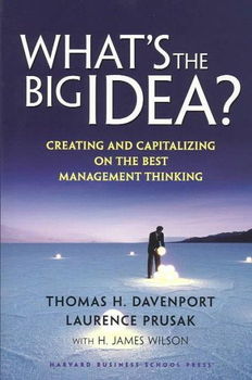 What's the Big Ideabig 