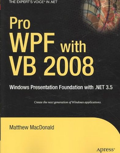 Pro WPF with VB 2008pro 