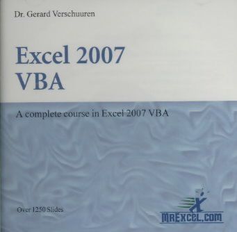 Excel 2007 VBAexcel 