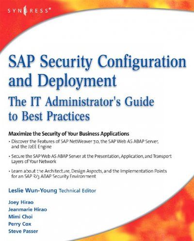 SAP Security Configuration and Deploymentsap 