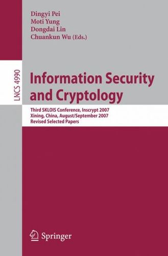 Information Security and Cryptologyinformation 