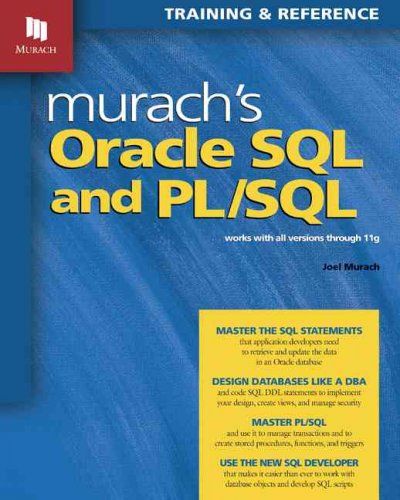 Murach's Oracle SQL and PL/SQLmurach 