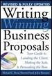 Writing Winning Business Proposalswriting 