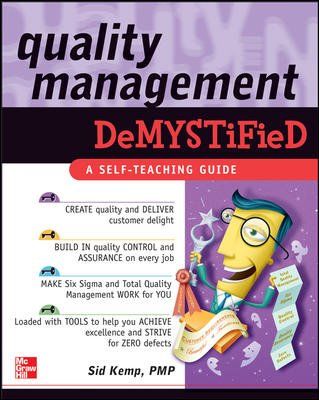 Quality Management Demystifiedquality 