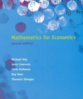 Mathematics for Economicsmathematics 