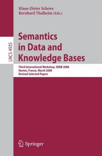 Semantics in Data and Knowledge Basessemantics 