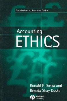 Accounting Ethicsaccounting 