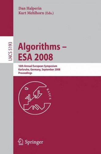 Algorithms--ESA 2008algorithms 