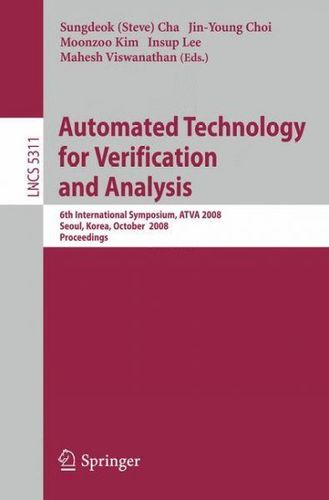 Automated Technology for Verification and Analysisautomated 