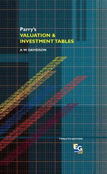 Parry's Valuation and Investment Tablesparry 