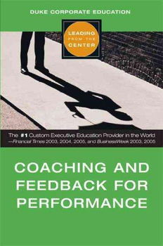 Coaching And Feedback for Performancecoaching 