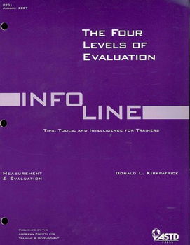 The Four Levels of Evaluationfour 